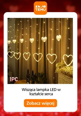 Temu - gazetka promocyjna Do -70% wyprzedaż walentynkowa od piątku 30.01 do poniedziałku 09.02 - strona 7