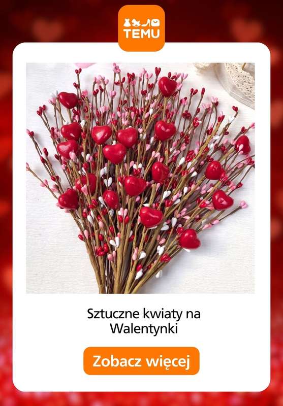 Temu - gazetka promocyjna Do -70% wyprzedaż walentynkowa od piątku 30.01 do poniedziałku 09.02 - strona 4