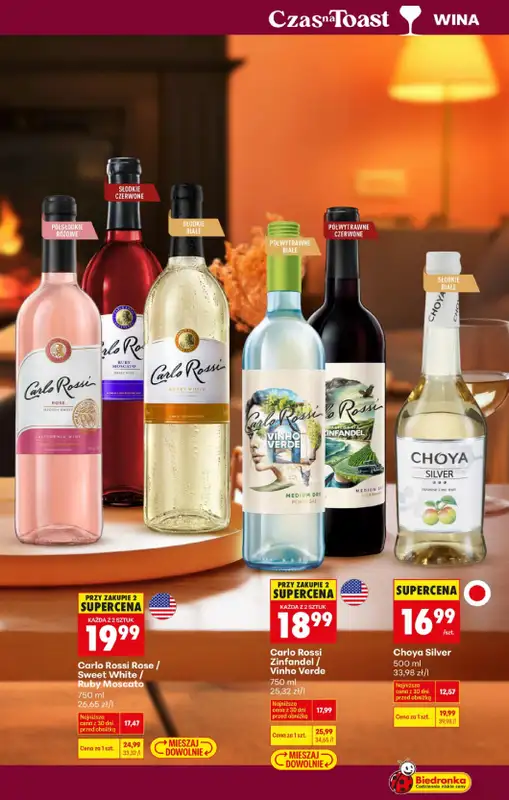 Biedronka - gazetka promocyjna Oferta win w Biedronce od piątku 30.01 do soboty 31.01 - strona 10