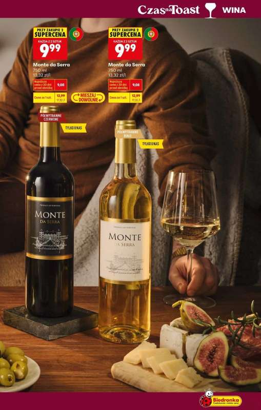 Biedronka - gazetka promocyjna Oferta win w Biedronce od piątku 30.01 do soboty 31.01