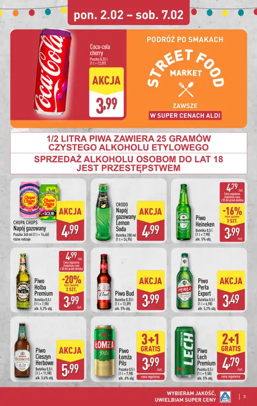 Aldi - gazetka promocyjna Podróż po smakach Street Food w Aldi!   - strona 3
