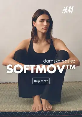 H&M - gazetka promocyjna Damska odzież SoftMove™ od niedzieli 01.02 