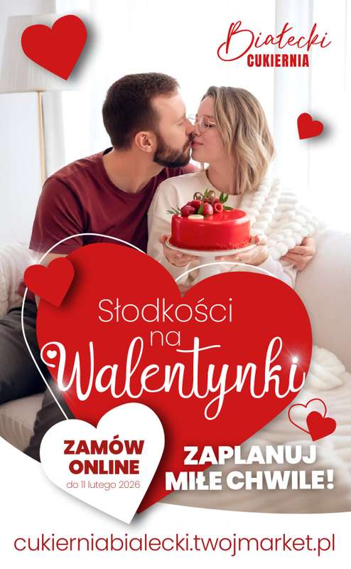 Twój Market - gazetka promocyjna Katalog Walentynkowych Słodkości od piątku 30.01 do środy 11.02