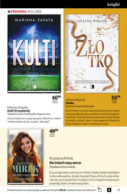 Empik - gazetka promocyjna Tom kultury: książki od piątku 30.01 do wtorku 10.02 - strona 17
