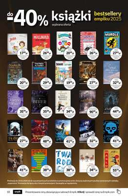 Empik - gazetka promocyjna Tom kultury: książki od piątku 30.01 do wtorku 10.02 - strona 10