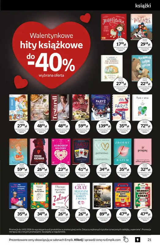 Empik - gazetka promocyjna Tom kultury: książki od piątku 30.01 do wtorku 10.02 - strona 21