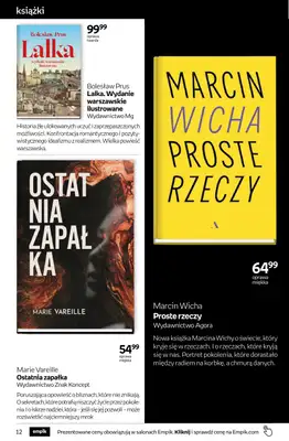Empik - gazetka promocyjna Tom kultury: książki od piątku 30.01 do wtorku 10.02 - strona 12