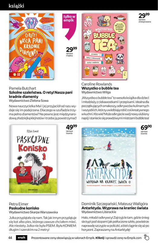 Empik - gazetka promocyjna Tom kultury: książki od piątku 30.01 do wtorku 10.02 - strona 44