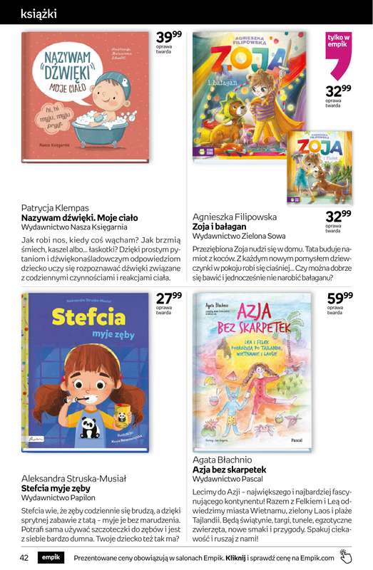 Empik - gazetka promocyjna Tom kultury: książki od piątku 30.01 do wtorku 10.02 - strona 42