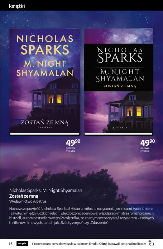 Empik - gazetka promocyjna Tom kultury: książki od piątku 30.01 do wtorku 10.02 - strona 16