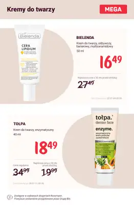 Rossmann - gazetka promocyjna SUPER CENY na pielęgnację twarzy od soboty 31.01 do środy 04.02 - strona 11