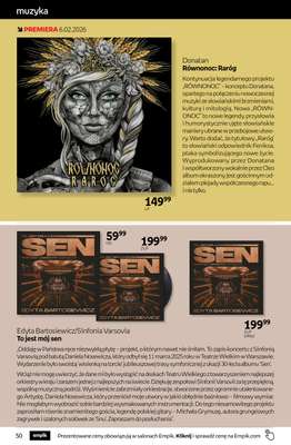 Empik - gazetka promocyjna Tom kultury: muzyka od piątku 30.01 do wtorku 10.02 - strona 6