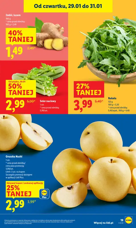 Lidl - gazetka promocyjna Oferta od czwartku od czwartku 29.01 do soboty 31.01 - strona 23