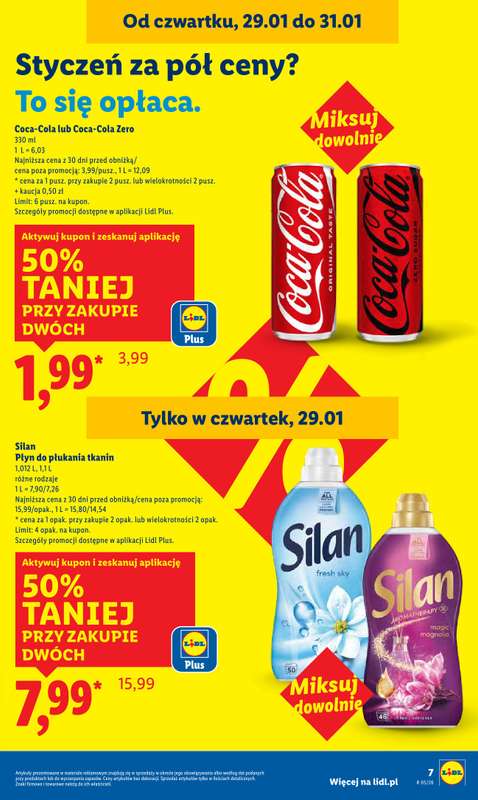 Lidl - gazetka promocyjna Oferta od czwartku od czwartku 29.01 do soboty 31.01 - strona 7