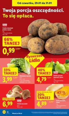 Lidl - gazetka promocyjna Oferta od czwartku od czwartku 29.01 do soboty 31.01 - strona 24