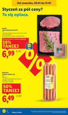 Lidl - gazetka promocyjna Oferta od czwartku od czwartku 29.01 do soboty 31.01 - strona 4