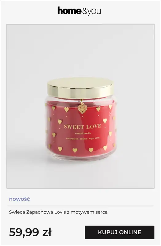 home&you - gazetka promocyjna Znajdź prezent od serca - Walentynki! od piątku 30.01 do niedzieli 08.02 - strona 8