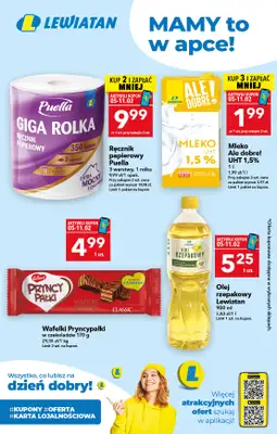 LEWIATAN - gazetka promocyjna Mamy TO w apce! od czwartku 05.02 do środy 11.02