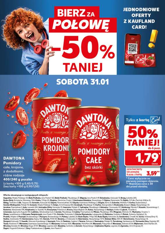 Kaufland - gazetka promocyjna Oferta Kaufland - SUPER SOBOTA od soboty 31.01 do soboty 31.01 - strona 28