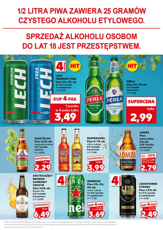 Kaufland - gazetka promocyjna Oferta Kaufland - SUPER SOBOTA od soboty 31.01 do soboty 31.01 - strona 23