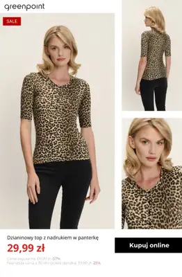 Greenpoint - gazetka promocyjna -20% na SALE przy zakupie min. 2 sztuk od piątku 30.01  - strona 9
