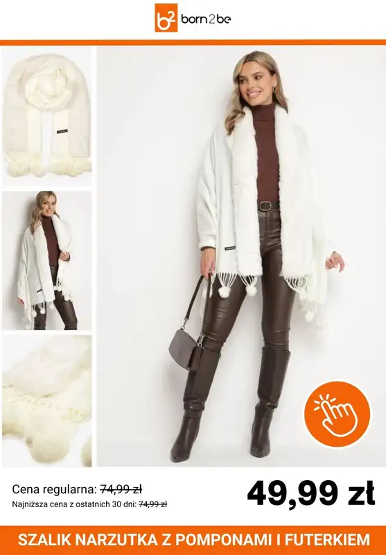 Born2be - gazetka promocyjna Zimowe akcesoria od 14,99 zł od piątku 30.01 do poniedziałku 09.02 - strona 13