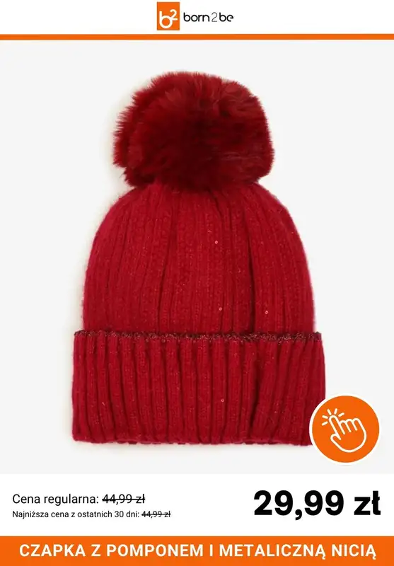 Born2be - gazetka promocyjna Zimowe akcesoria od 14,99 zł od piątku 30.01 do poniedziałku 09.02 - strona 7