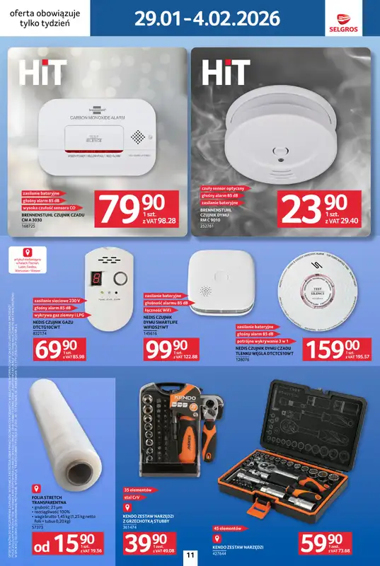 Selgros - gazetka promocyjna Jeszcze więcej super promocji! od czwartku 29.01 do środy 04.02 - strona 11