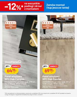 Castorama - gazetka promocyjna Gazetka Podłogi i drzwi od poniedziałku 02.02 do wtorku 17.02 - strona 8