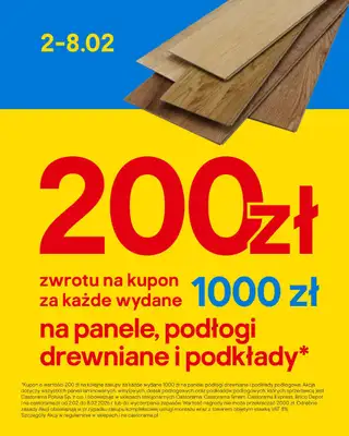 Castorama - gazetka promocyjna Gazetka Podłogi i drzwi od poniedziałku 02.02 do wtorku 17.02 - strona 20