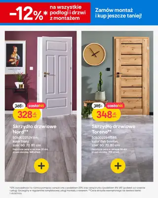 Castorama - gazetka promocyjna Gazetka Podłogi i drzwi od poniedziałku 02.02 do wtorku 17.02 - strona 23