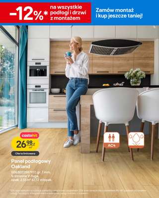 Castorama - gazetka promocyjna Gazetka Podłogi i drzwi od poniedziałku 02.02 do wtorku 17.02 - strona 6
