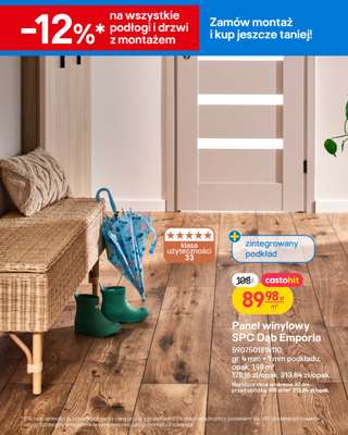 Castorama - gazetka promocyjna Gazetka Podłogi i drzwi od poniedziałku 02.02 do wtorku 17.02 - strona 3