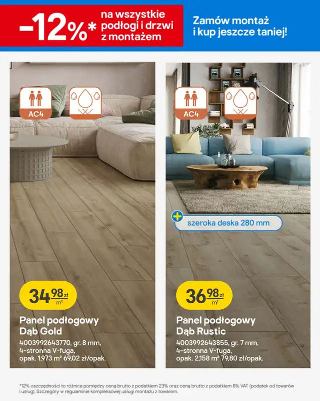 Castorama - gazetka promocyjna Gazetka Podłogi i drzwi od poniedziałku 02.02 do wtorku 17.02 - strona 11