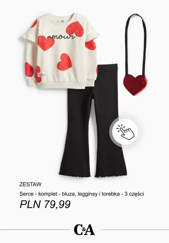 C&A - gazetka promocyjna Odzież Mini-Me na Walentynki od piątku 30.01 do czwartku 05.02 - strona 9