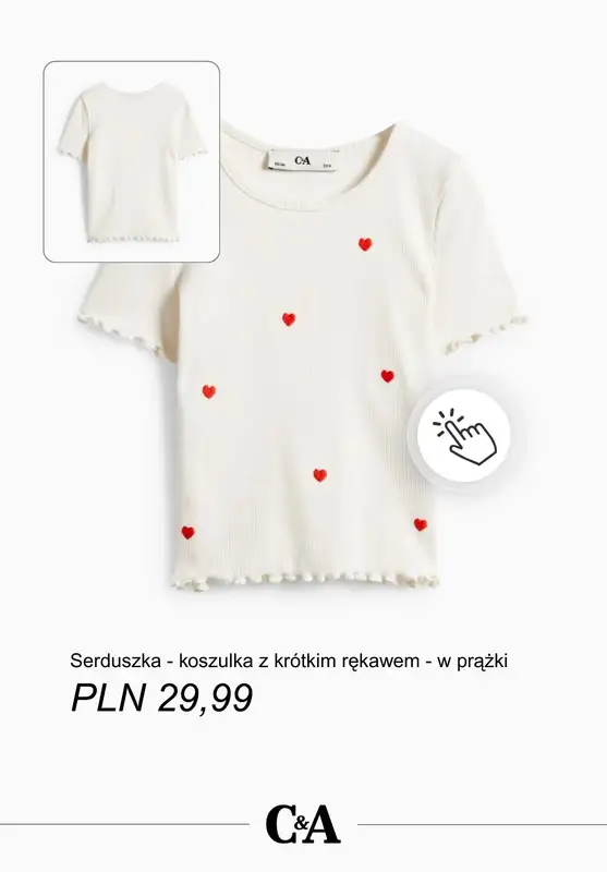 C&A - gazetka promocyjna Odzież Mini-Me na Walentynki od piątku 30.01 do czwartku 05.02 - strona 10