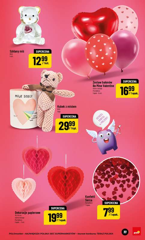 POLOmarket - gazetka promocyjna Katalog Walentynki od piątku 30.01 do czwartku 19.02 - strona 11