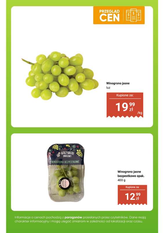 Biedronka - gazetka promocyjna Owoce i warzywa  - przegląd cen od poniedziałku 02.02 do soboty 07.02 - strona 13