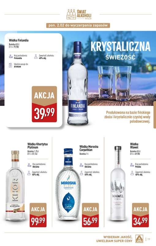 Aldi - gazetka promocyjna Świat alkoholi od poniedziałku 02.02 do soboty 28.02 - strona 19