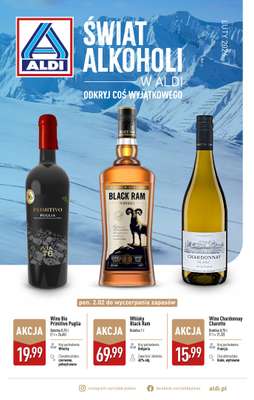 Aldi - gazetka promocyjna Świat alkoholi od poniedziałku 02.02 do soboty 28.02
