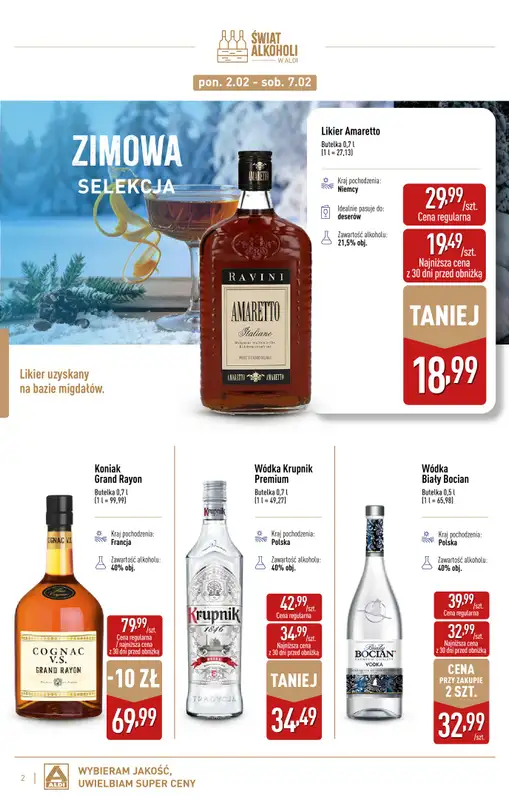Aldi - gazetka promocyjna Świat alkoholi od poniedziałku 02.02 do soboty 28.02 - strona 2