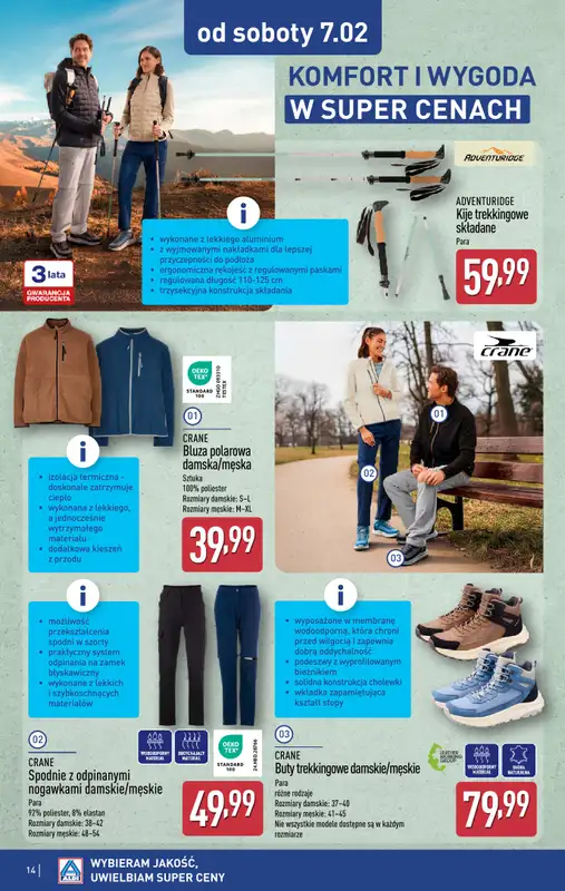 Aldi - gazetka promocyjna Aldi ma to coś! od środy 04.02 do soboty 07.02 - strona 14