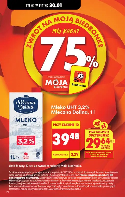 Biedronka - gazetka promocyjna Gazetka od piątku 30.01 do czwartku 05.02 - strona 4