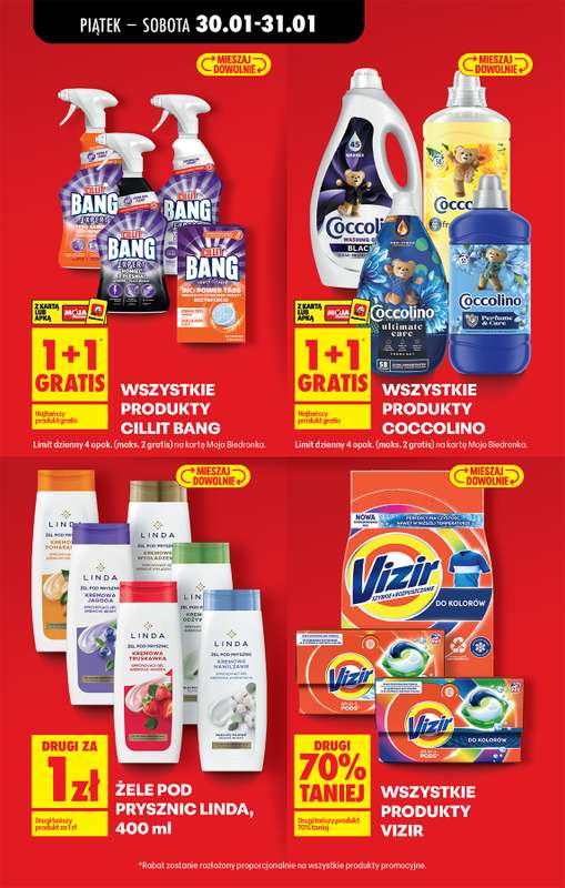 Biedronka - gazetka promocyjna Gazetka od piątku 30.01 do czwartku 05.02 - strona 21