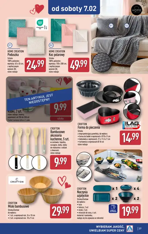 Aldi - gazetka promocyjna Pełny katalog! od poniedziałku 02.02 do soboty 07.02 - strona 37