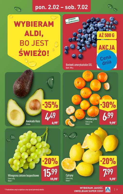 Aldi - gazetka promocyjna Pełny katalog! od poniedziałku 02.02 do soboty 07.02 - strona 3