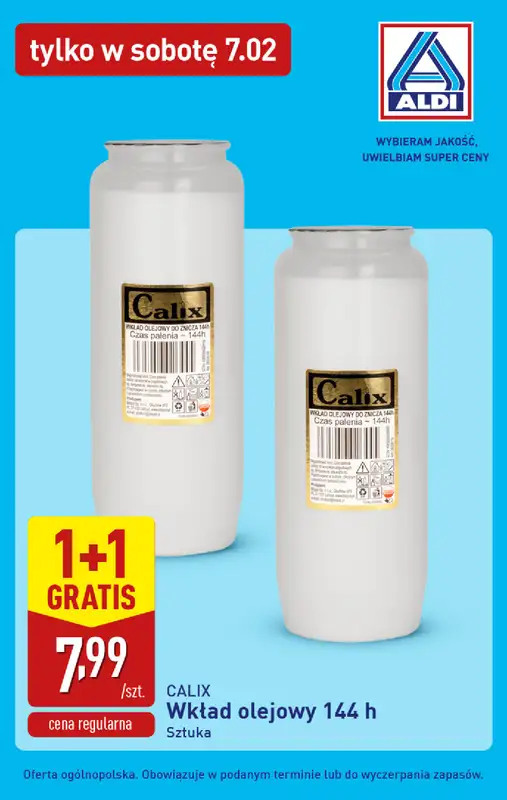 Aldi - gazetka promocyjna Najlepsze oferty na sobotę w Aldi! od soboty 07.02 do soboty 07.02 - strona 4