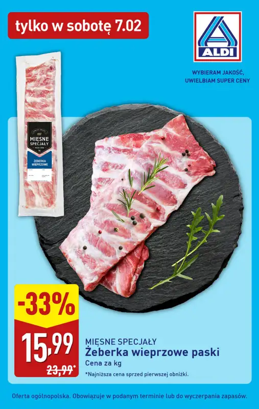 Aldi - gazetka promocyjna Najlepsze oferty na sobotę w Aldi! od soboty 07.02 do soboty 07.02 - strona 6