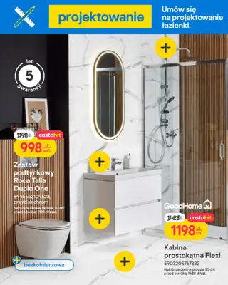 Castorama - gazetka promocyjna Gazetka Łazienka i Kuchnia od poniedziałku 02.02 do wtorku 17.02 - strona 2