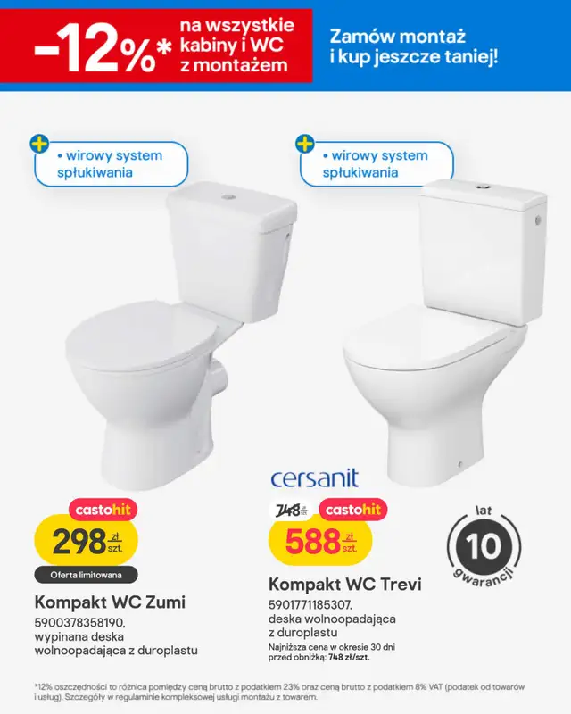 Castorama - gazetka promocyjna Gazetka Łazienka i Kuchnia od poniedziałku 02.02 do wtorku 17.02 - strona 5